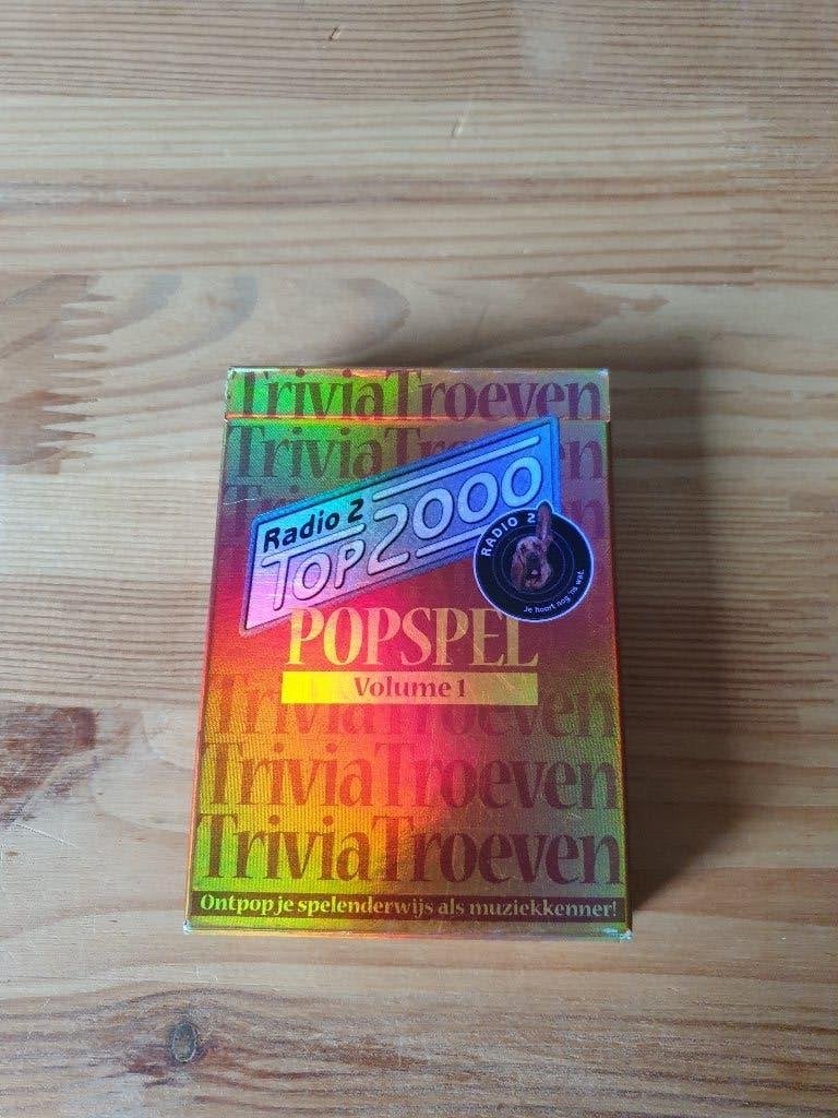 Kaartspel - Radio 2 Top 2000 - Popspel Volume 1, Ophalen of Verzenden, Gebruikt