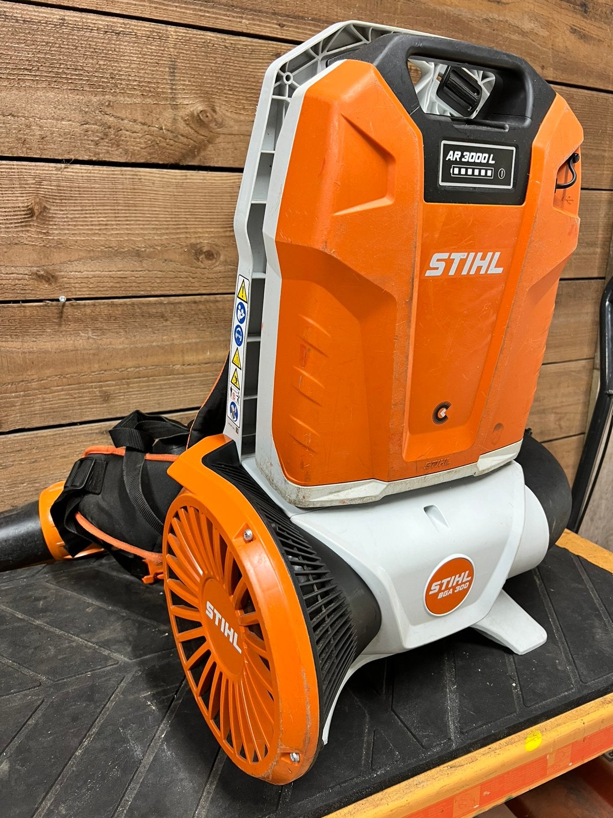 Stihl BGA300 Accu bladblazer met AR3000 Accu, Tuin en Terras, Ophalen, O, Accu, AR3000L