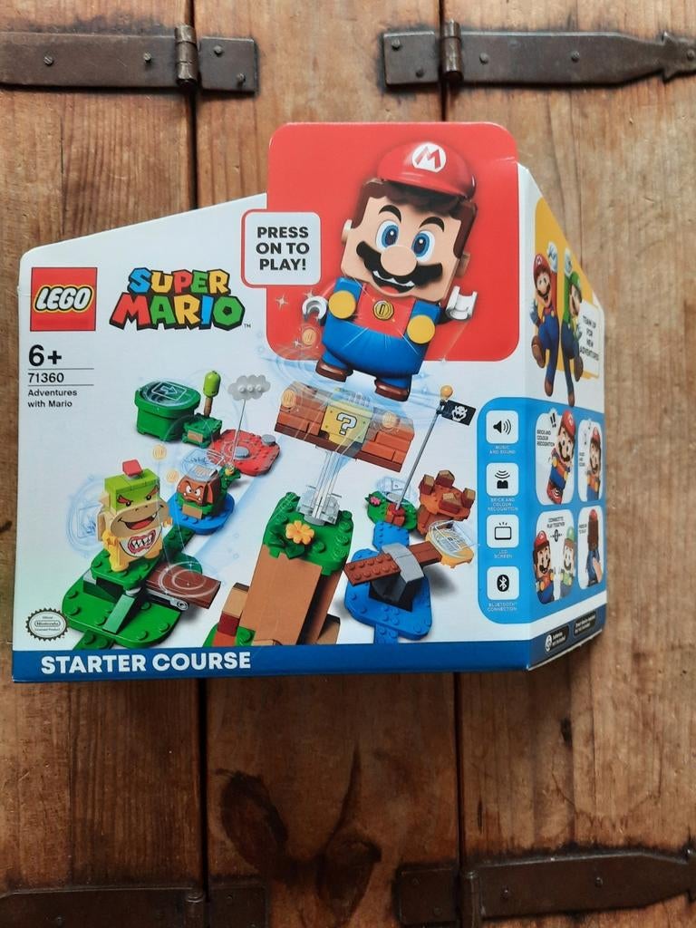 LEGO Super Mario Starterset - Avonturen met Mario NIEUW, Ophalen of Verzenden, Nieuw, Complete set, Lego