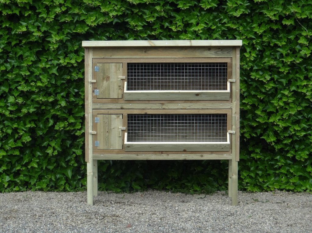 Konijnenhok Weypoort | Duurzame materialen, Dieren en Toebehoren, Knaagdieren en Konijnen | Hokken en Kooien, 110 cm of meer, Nieuw