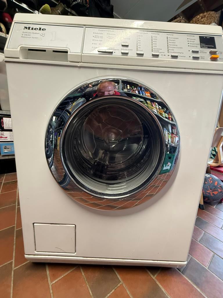 Miele Wasmachine V5645 SoftCare System - Gebruikt, Ophalen, Gebruikt, Voorlader, Wolwasprogramma
