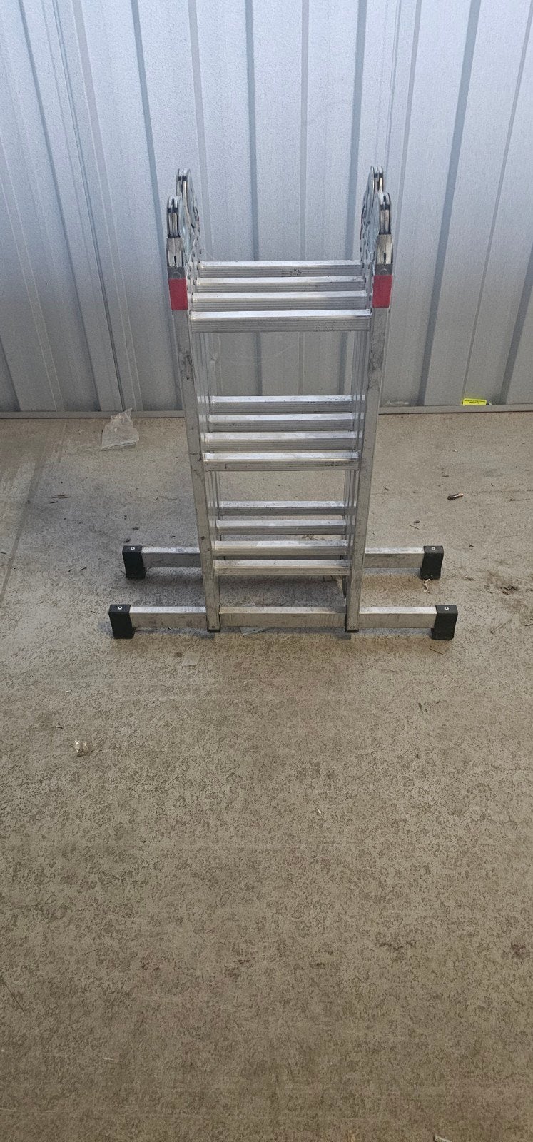 Diverse Trappen: Telescoopladder,Uitklaptrap & Keukentrapjes, Doe-het-zelf en Verbouw, Ladders en Trappen, Gebruikt, Ophalen of Verzenden
