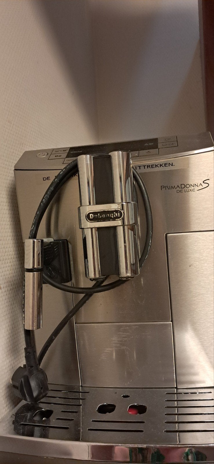 DeLonghi Primadonna S De Luxe - Defect voor onderdelen, Ophalen