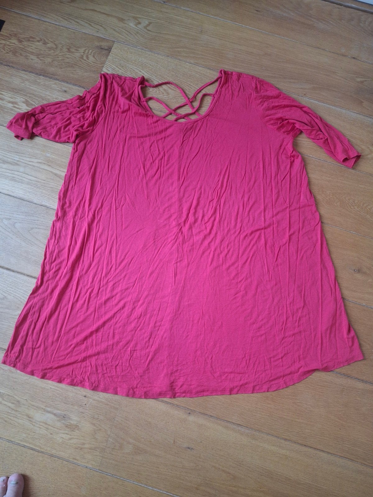 Janina fuchsua tuniek maat 50, Kleding | Dames, Grote Maten, Blouse of Tuniek, Ophalen of Verzenden, Roze, Gedragen