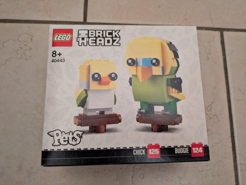 Lego BrickHeadz - Pets Chick en Budgie - 40443, BrickHeadz, Lego, Nieuw, Ophalen of Verzenden