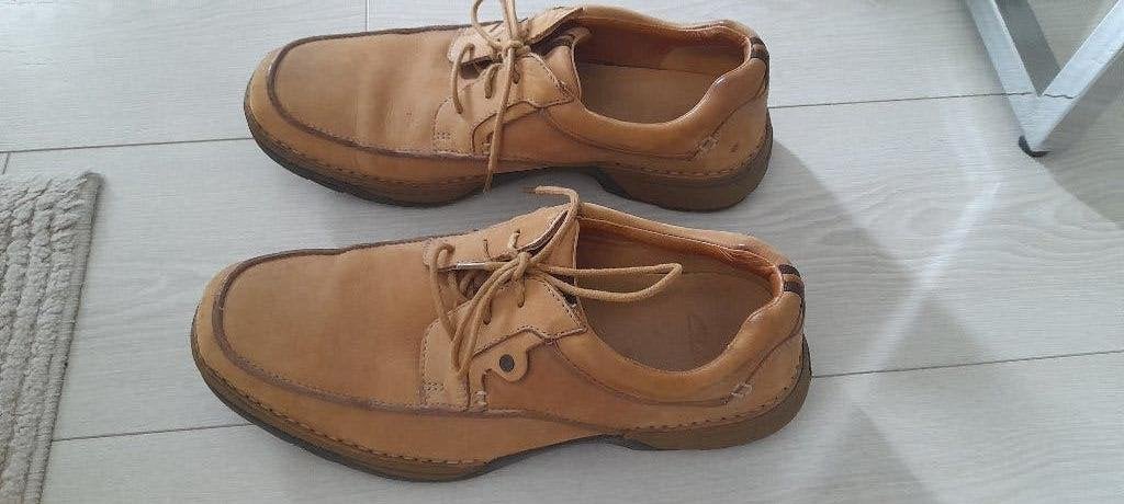 Clarks Originals mt. 44.5 Beige / Bruin, Bruin, Clarks, Ophalen of Verzenden, Zo goed als nieuw