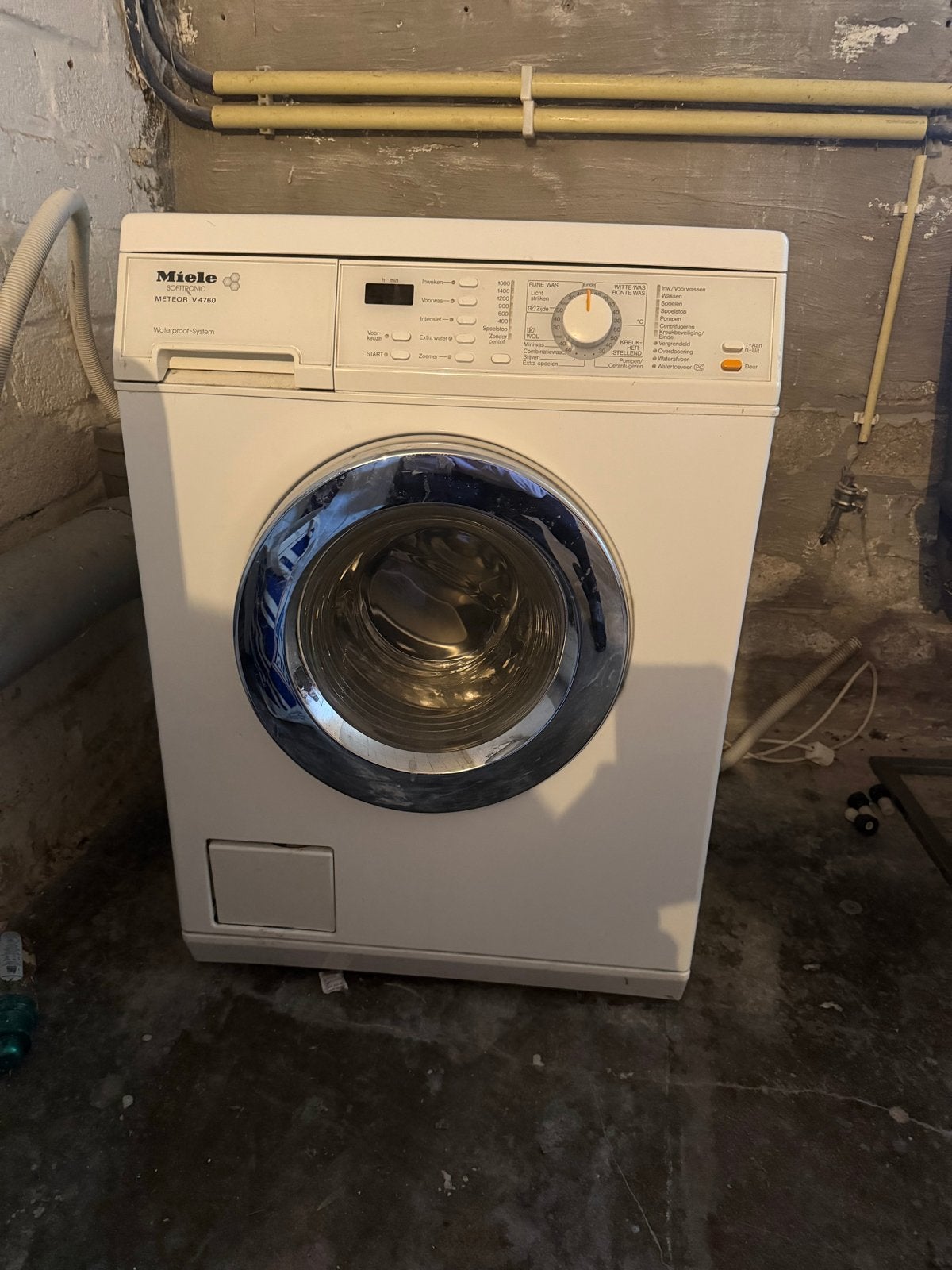 Defecte Miele Meteor V4760 Wasmachine - Start niet, Ophalen, Niet werkend, Voorlader