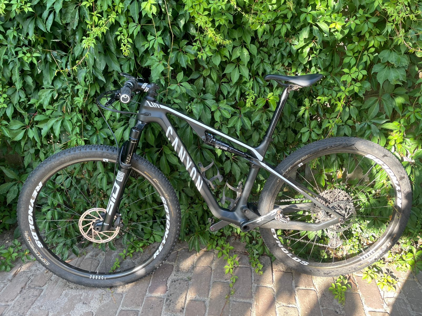 Canyon Lux CF8  Fully mountainbike maat S., Fietsen en Brommers, Fietsen | Mountainbikes en ATB, Gebruikt, 49 tot 53 cm, Schijfrem