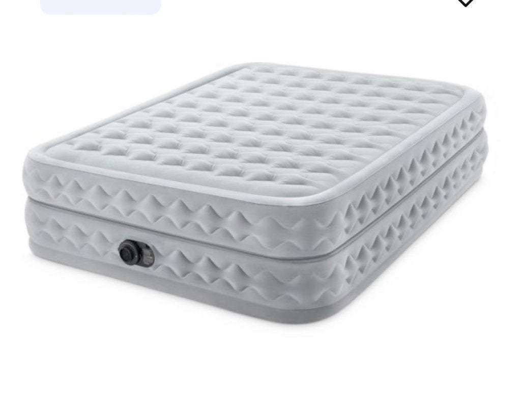 Intex Queen Suprème Air-Flow luchtbed met ingebouwde pomp, Ophalen, Nieuw, 2-persoons