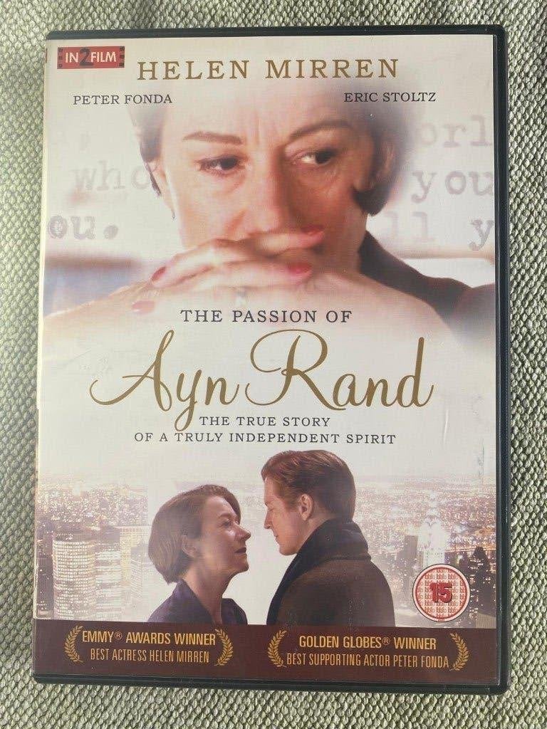 The Passion of Ayn Rand (1999) Met Helen Mirren, Peter Fonda, Verenigde Staten, Alle leeftijden, Ophalen of Verzenden, Gebruikt
