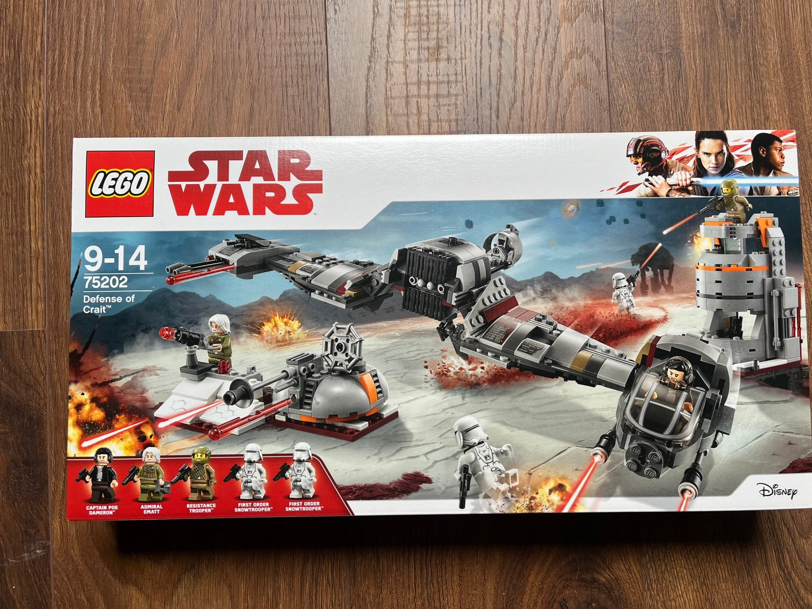 Lego Star Wars Nieuw Sealed 75202 Defense of Crait, Star Wars, Lego, Nieuw, Ophalen of Verzenden