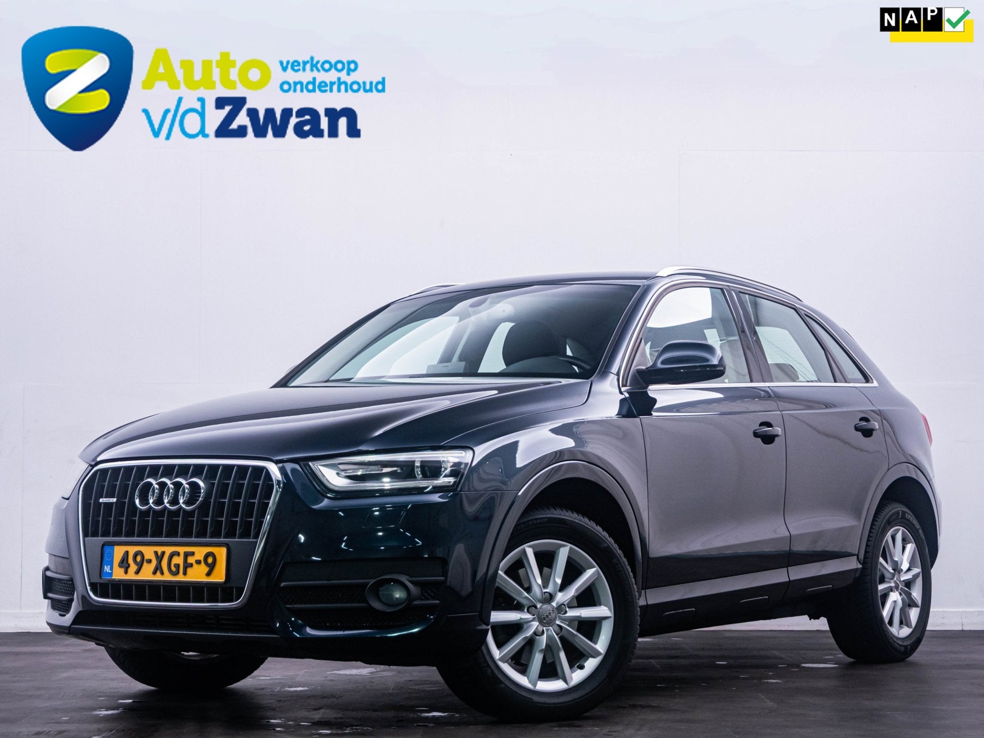 Audi Q3 2.0 TFSI quattro 170pk|6-Bak|Clima|Cruise|PDC!, Auto's, Keurmerk '100% Onderhouden', Stof, 4 cilinders, 1984 cc