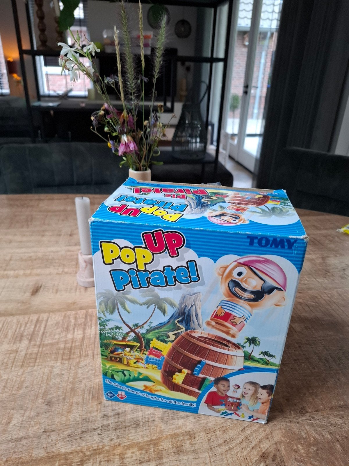 Pop Up Pirate! Spel van Tomy - Klassiek Gezinsspel, Ophalen, Gebruikt, Jongen of Meisje