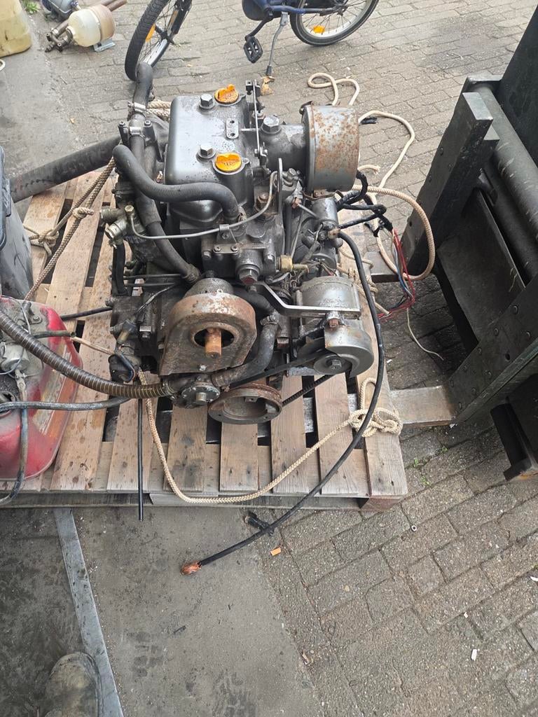 Yanmar 2QM20 Diesel Binnenboordmotor 20 PK, Watersport en Boten, Buiten- en Binnenboordmotoren, 10 tot 30 pk, Gebruikt, Binnenboordmotor