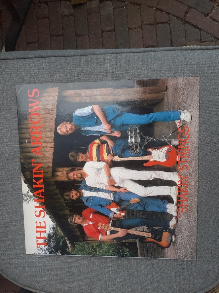 Lp the shakin arrows gesigneerd, LP, Gesigneerd, Ophalen of Verzenden, Zo goed als nieuw