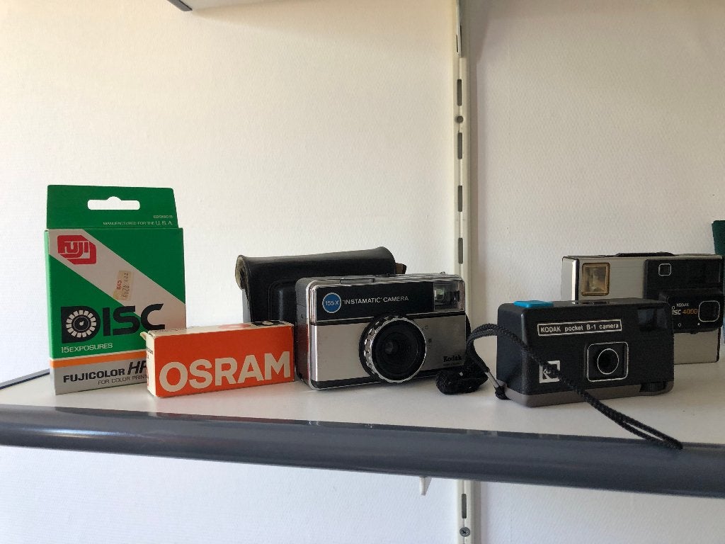 Fotospullen uit de jaren 70/80, Ophalen, Gebruikt, Polaroid, Overige Merken