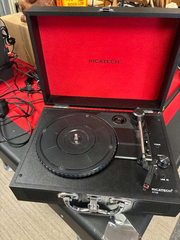 Pick up ricatech rtt20, Ophalen of Verzenden, Zo goed als nieuw, Platenspeler, Overige merken