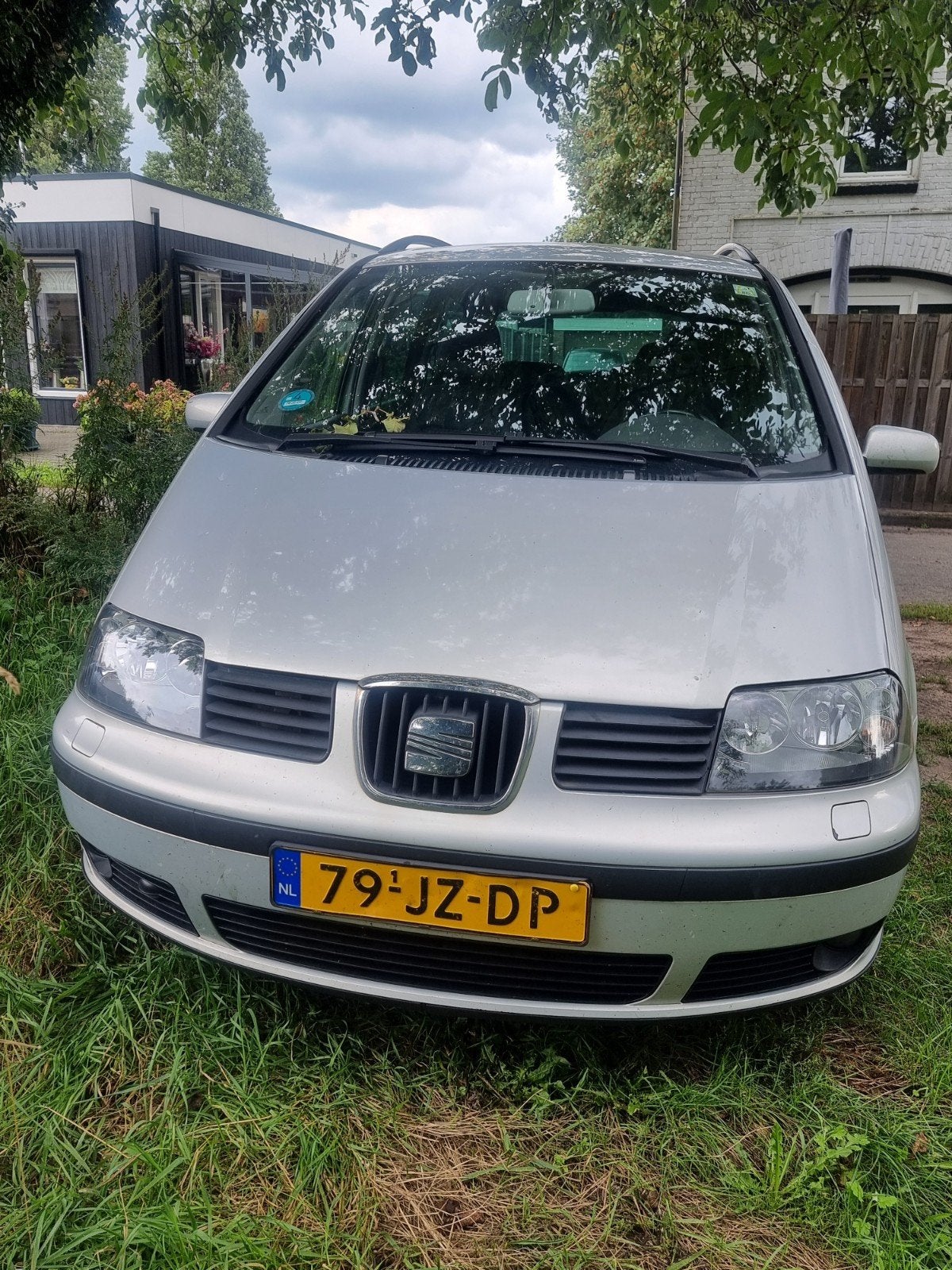 seat alhambra 2.8 V6 automaat, Auto's, Stof, Alhambra, Zilver of Grijs, 6 cilinders