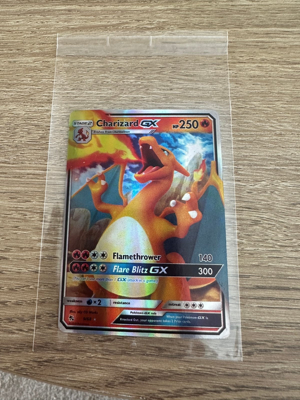 Charizard GX, Ophalen of Verzenden, Zo goed als nieuw