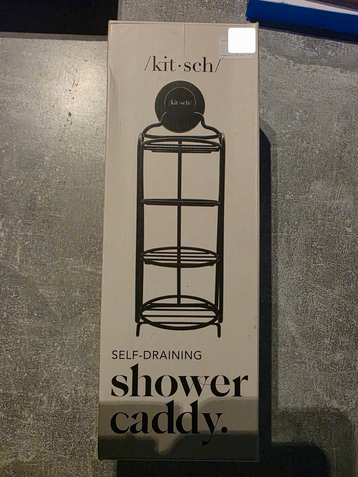 NIEUW! Kitsch Self-Draining Shower Caddy – Luxe Doucherek, Kitsch, Onbekend, Nieuw, Ophalen of Verzenden