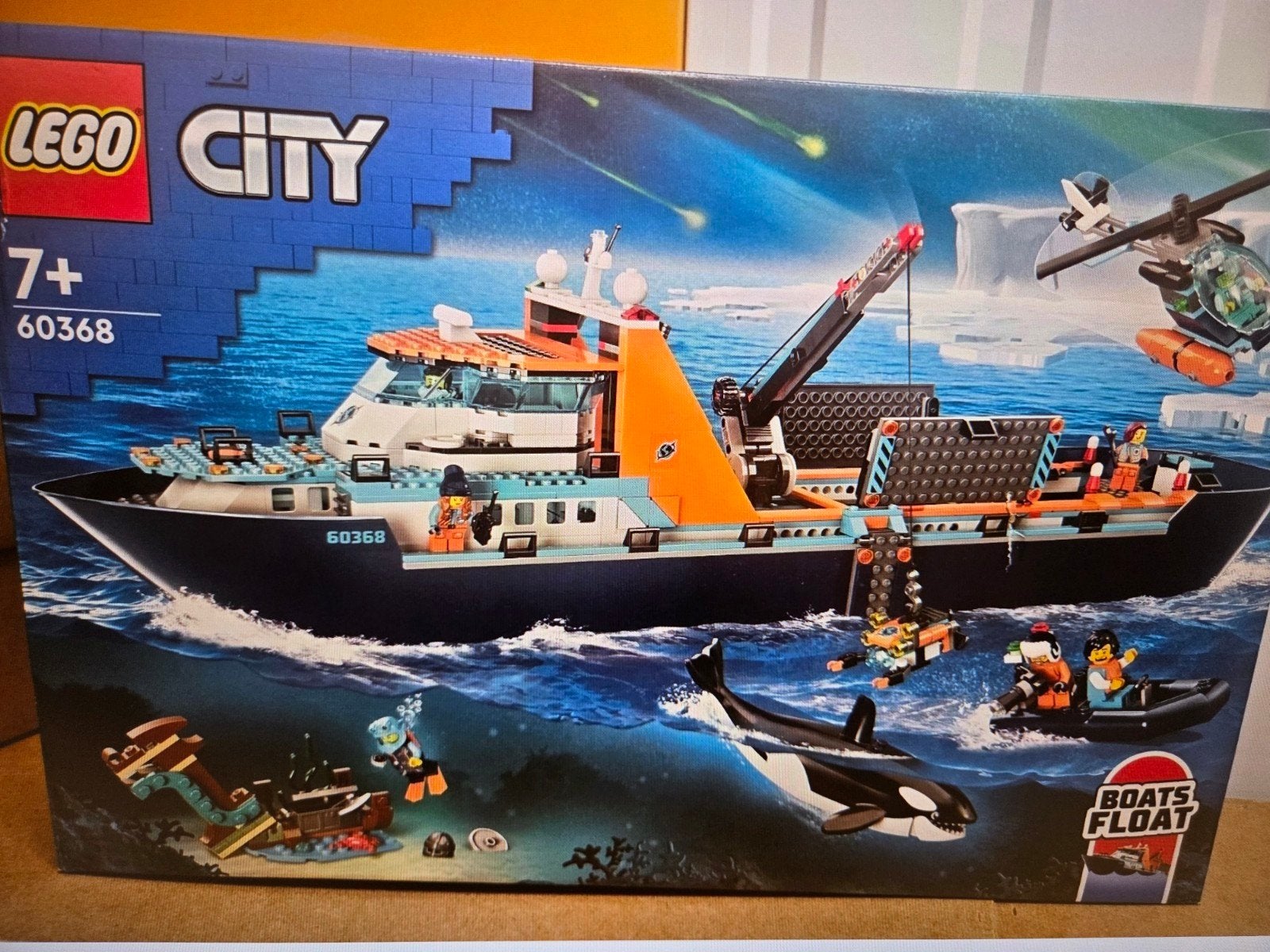 LEGO City 60368 Arctisch Onderzoeksschip Nieuw in doos, Kinderen en Baby's, City, Lego, Nieuw, Ophalen of Verzenden