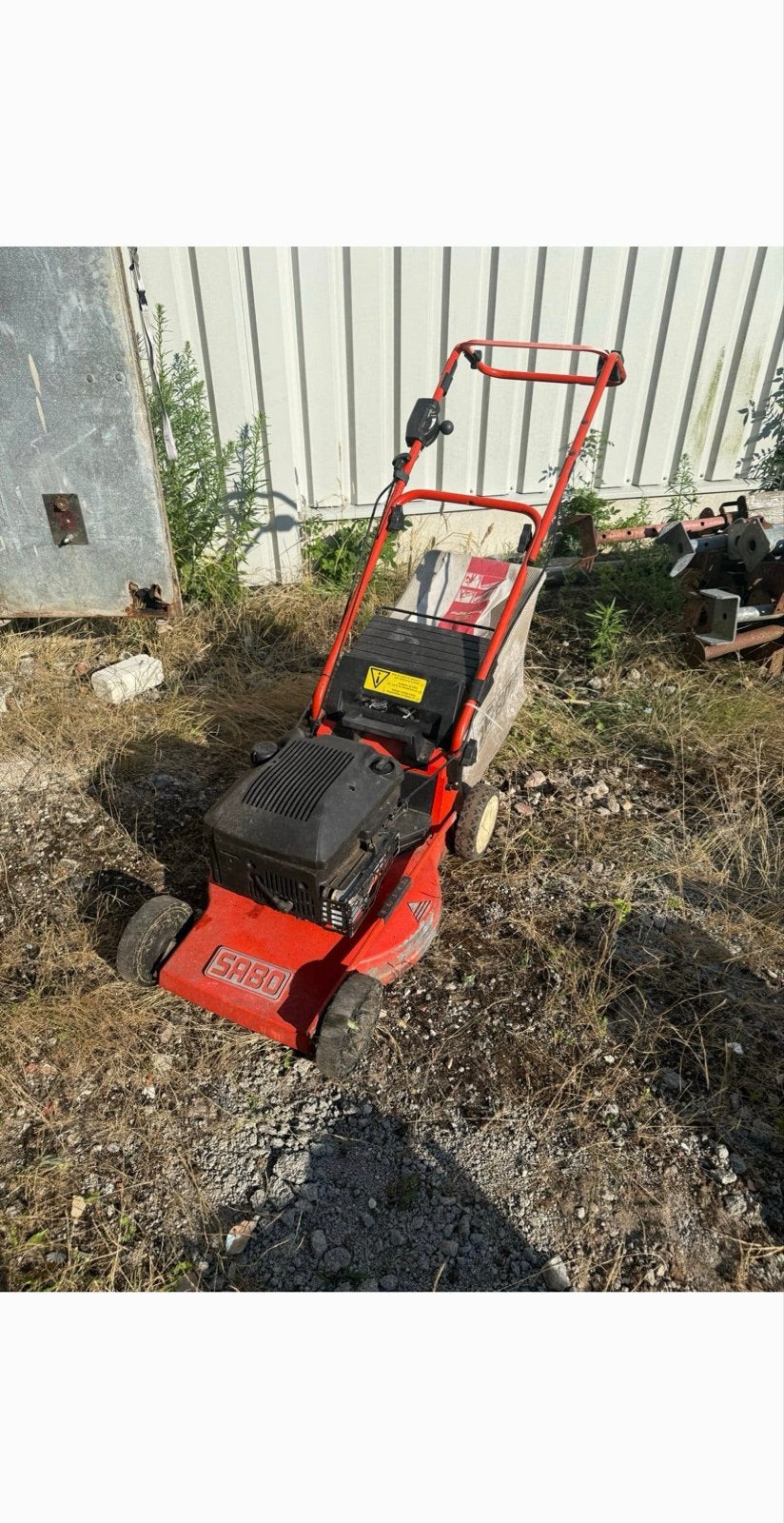 Sabo Grasmaaier - Benzine - Gebruikt, Ophalen, Cirkelmaaier, Gebruikt, 40 t/m 49 cm