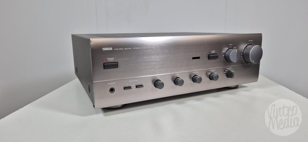 Yamaha AX-470 Versterker | Stereo | Phono | 12 Mnd Garantie, Ophalen of Verzenden, 60 tot 120 watt, Stereo, Refurbished