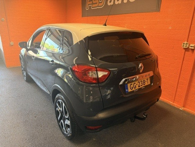 Renault Captur 0.9 TCE / DYNAMIQUE / NAVI / AIRCO!, Auto's, Voorwielaandrijving, Stof, Gebruikt, Zwart