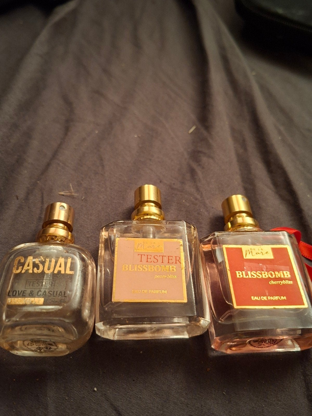 Parfum tes ers: Casual, Blissbomb Peonybliss, Blissbomb Cher, Ophalen, Gebruikt