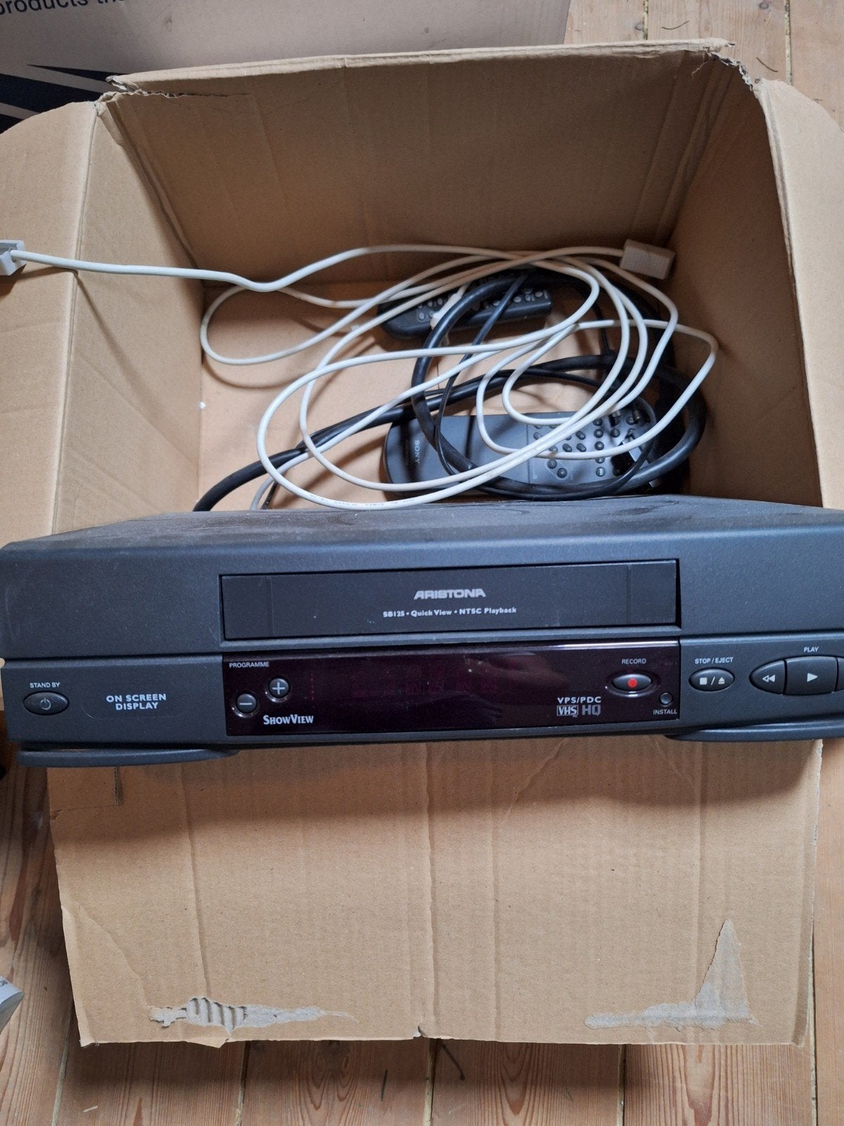Video speler met party dvd cd en videobanden, Cd's en Dvd's, Alle leeftijden, Ophalen, Zo goed als nieuw