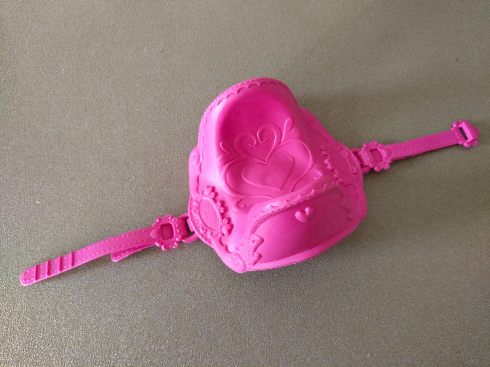 Baby Born roze zadel voor paard -, Kinderen en Baby's, Speelgoed | Poppen, Verzenden, Zo goed als nieuw, Overige typen