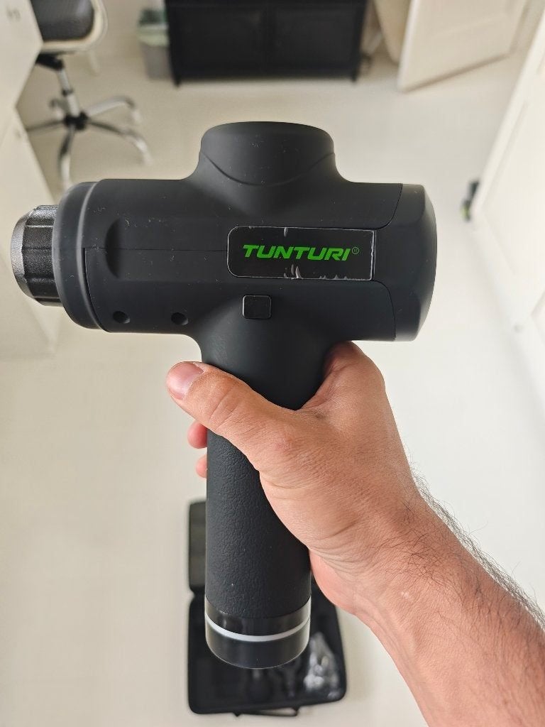 Tunturi MG50 Massage Gun, nieuw en nooit gebruikt, met case, Ophalen of Verzenden, Nieuw, Apparaat
