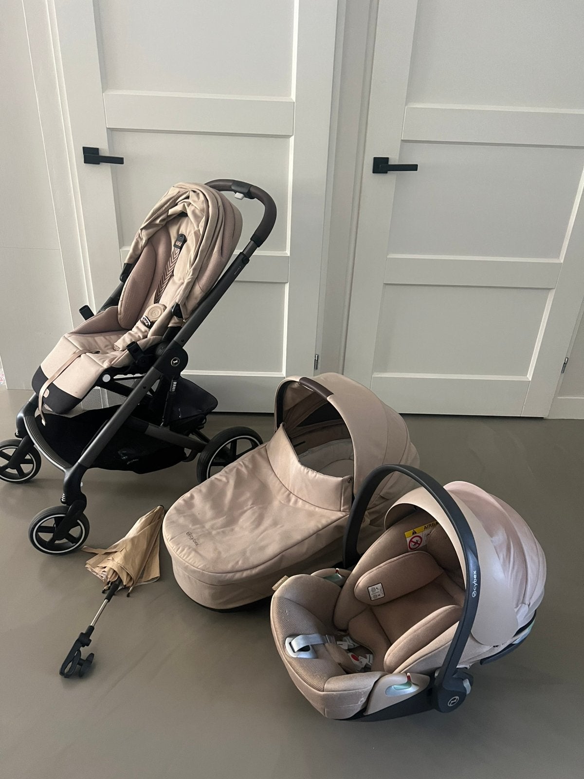 Cybex Balios S kinderwagen + maxi cosi, Kinderen en Baby's, Kinderwagens en Combinaties, Ophalen, Gebruikt, Combiwagen, Overige merken