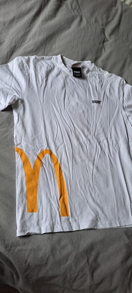 Snipes x McDonald's T-shirt - Wit, Maat L, Maat 52/54 (L), Snipes, Wit, Ophalen of Verzenden