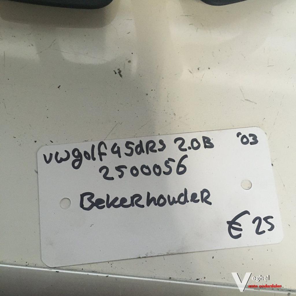Vw Golf 4 2003  5drs 2.0 B Wagennr 2500056   Bekerhouder, Gebruikt, -, -, Ophalen of Verzenden