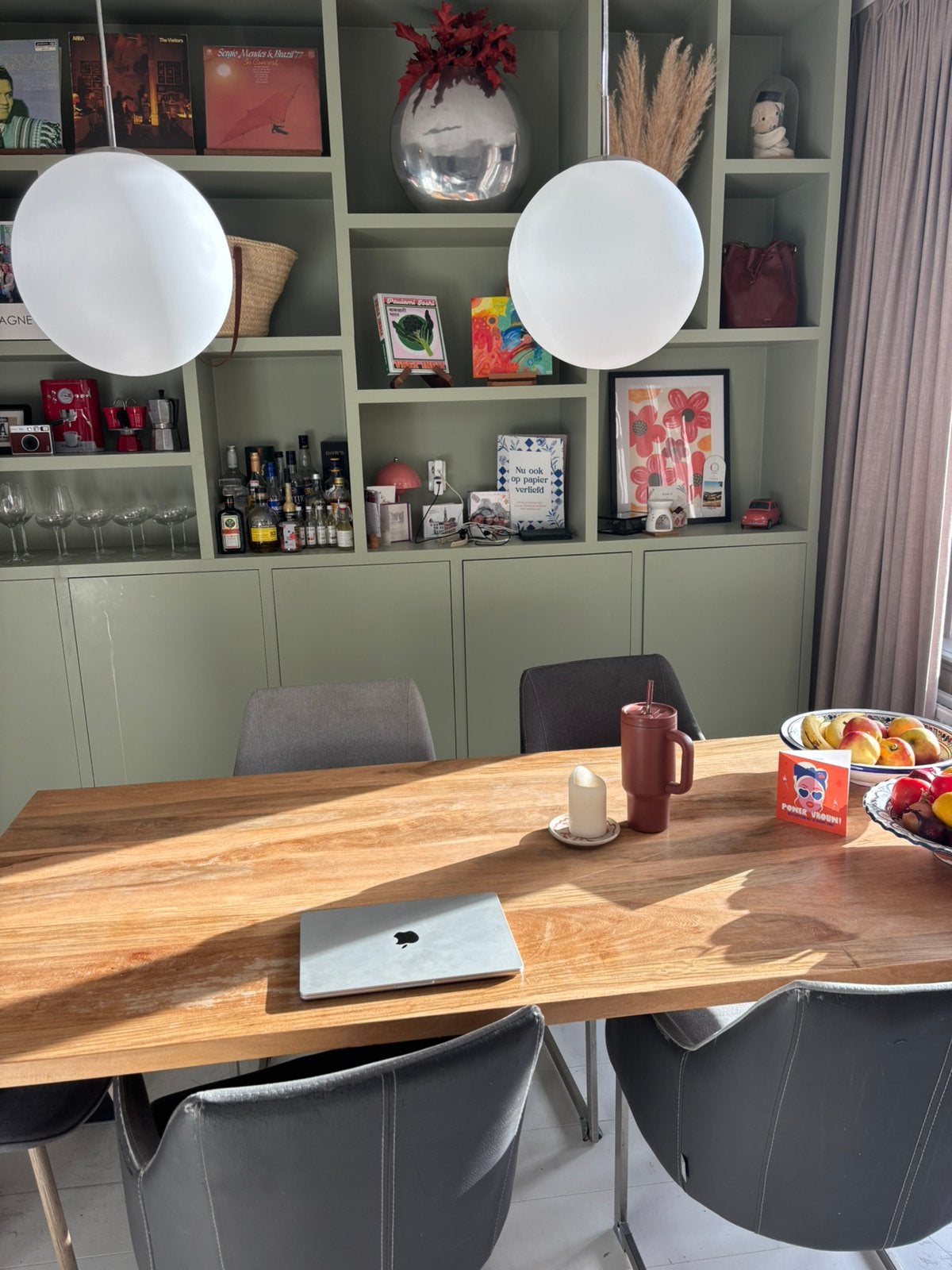 Xooon tafel (teak 90cm x 190cm) met 5 stoelen, Huis en Inrichting, Ophalen, Gebruikt, Teakhout, 50 tot 100 cm
