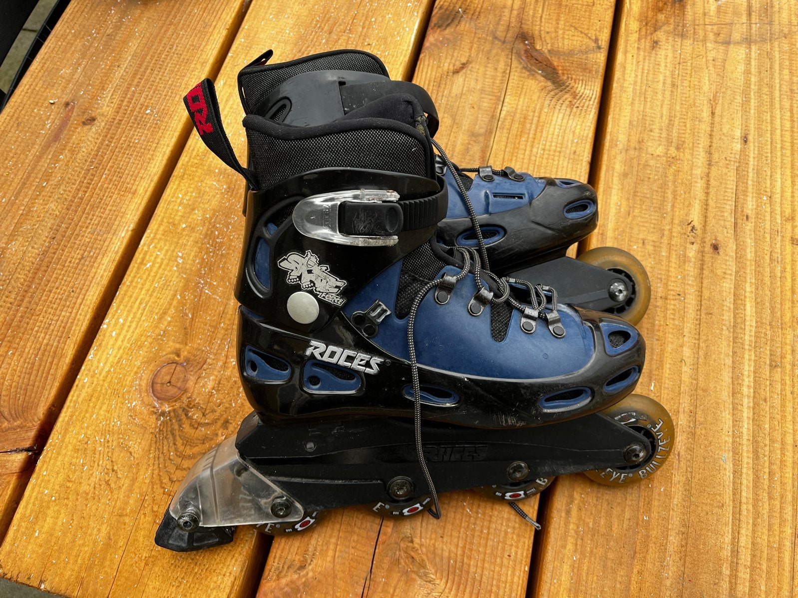Roces Inline Skates - Maat 40 - Inclusief Draagtas, Ophalen, Gebruikt, Inline skates 4 wielen, Heren