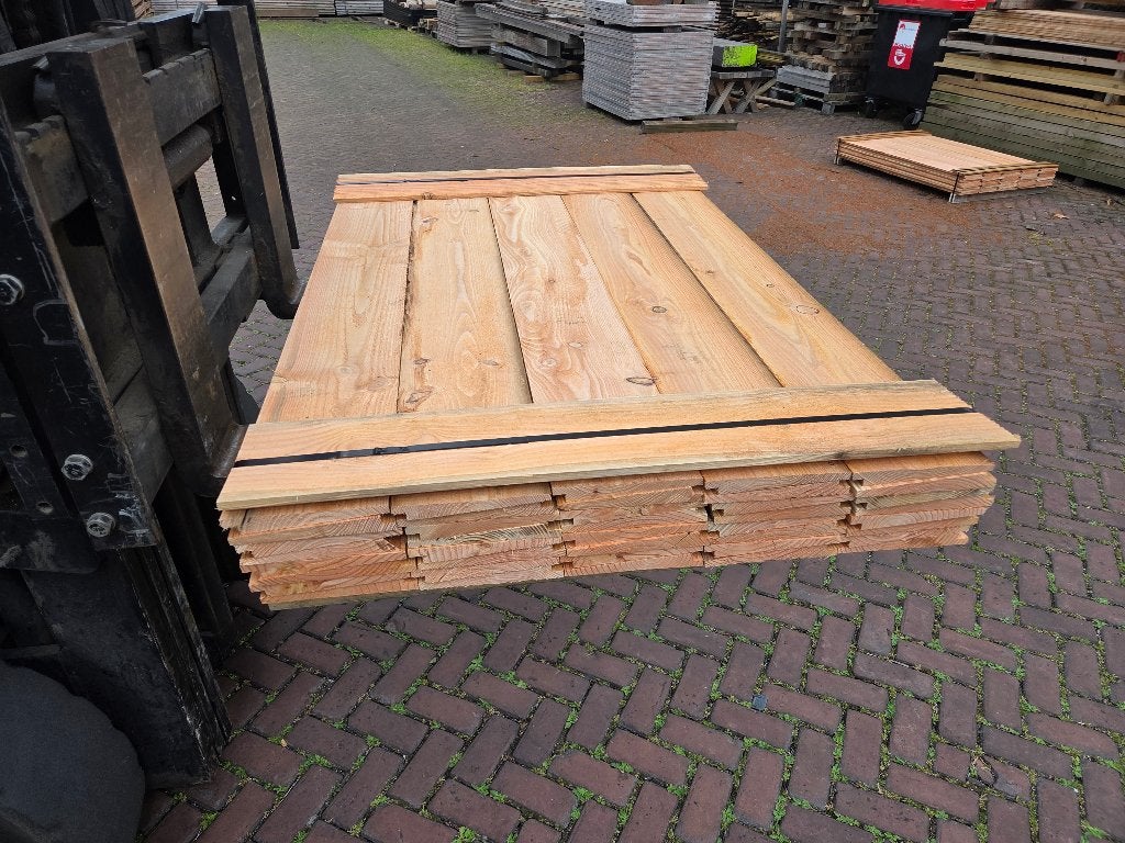 10.8 m2 Douglas Zweeds rabat - nr: TP148, Ophalen, Nieuw, Minder dan 180 cm, Planken