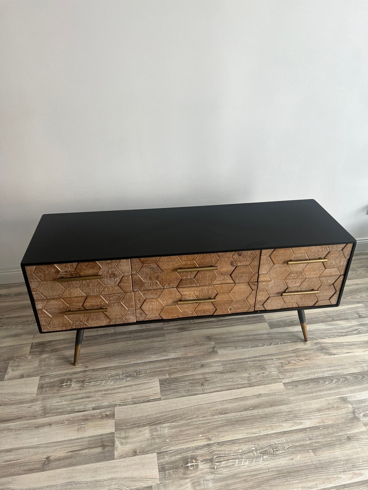 Tv meubel, Ophalen, 100 tot 150 cm, Zo goed als nieuw, Minder dan 100 cm