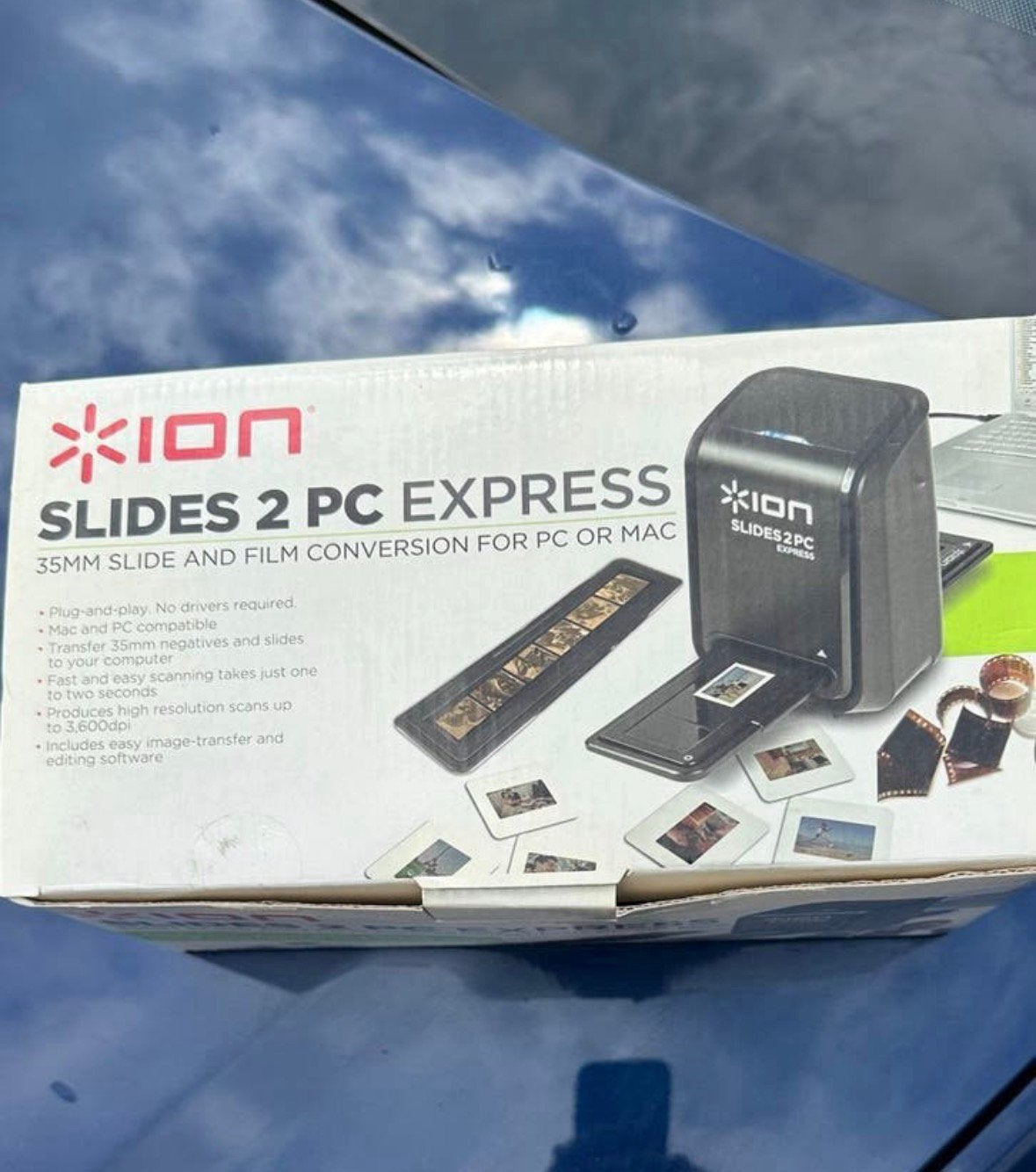 ION Slides 2 PC Express 35mm Film & Slide Converter, Ophalen of Verzenden, Gebruikt