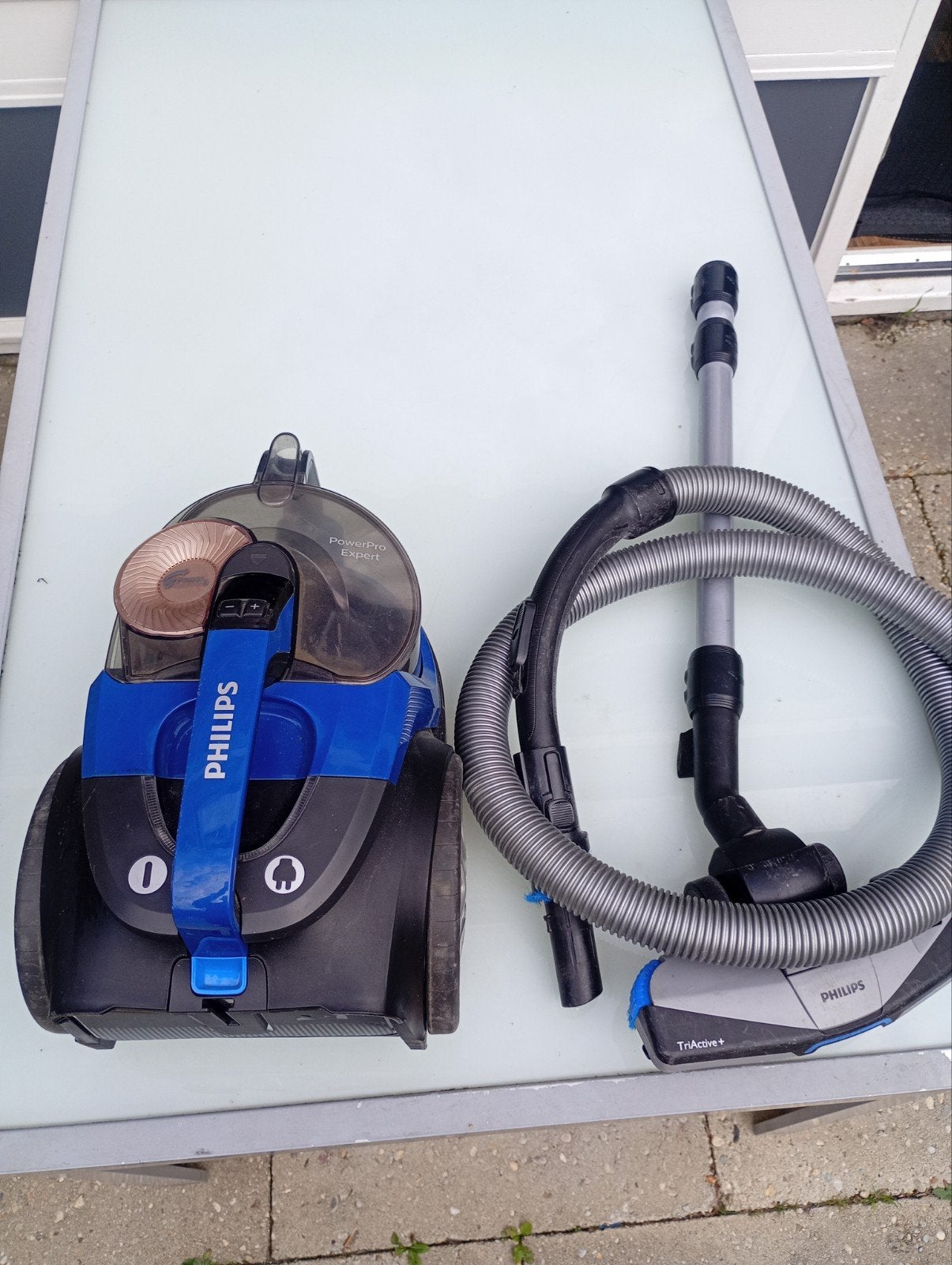 Philips PowerPro Expert FC9745/09 Stofzuiger - Gebruikt, Gebruikt, Philips, Ophalen of Verzenden, Sledestofzuiger