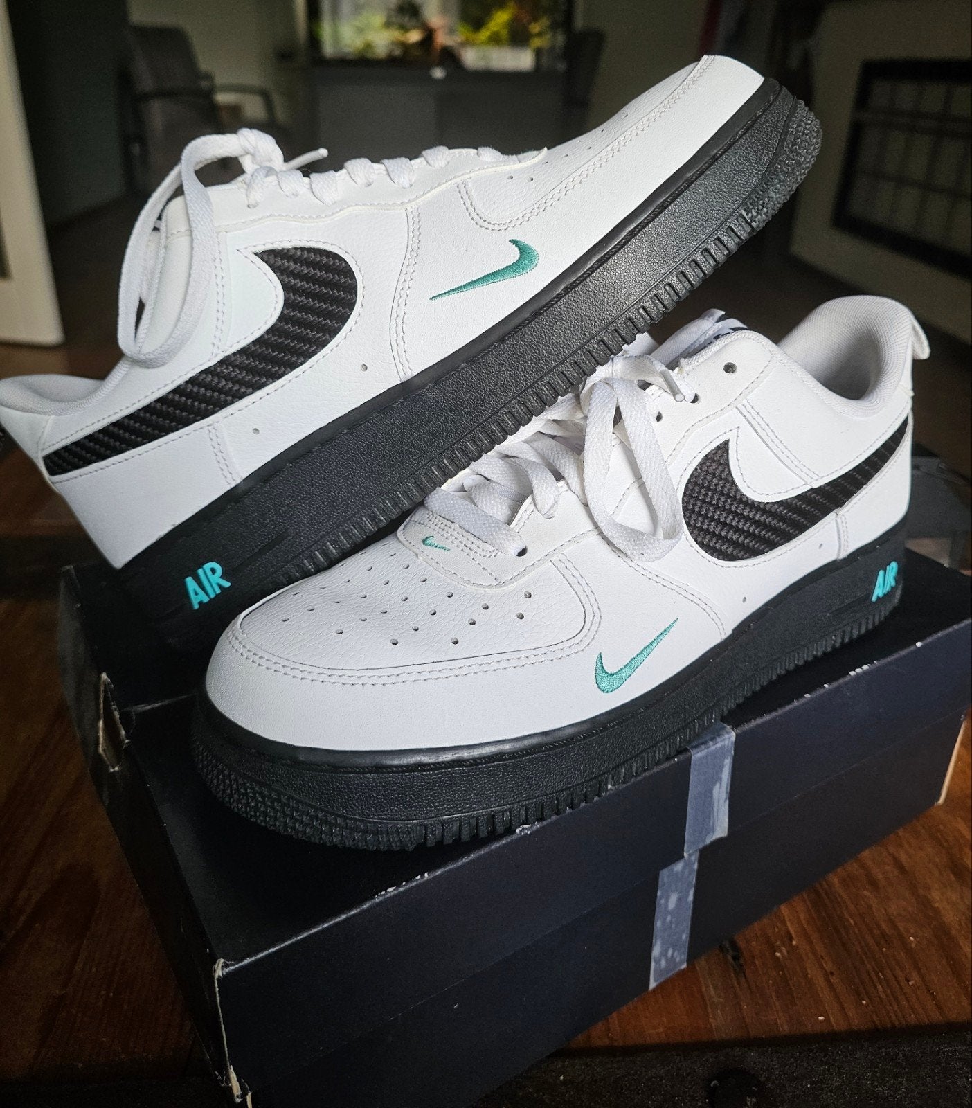 Nike Air Force 1 maat 43, Kleding | Heren, Wit, Ophalen of Verzenden, Zo goed als nieuw, Nike Air Force