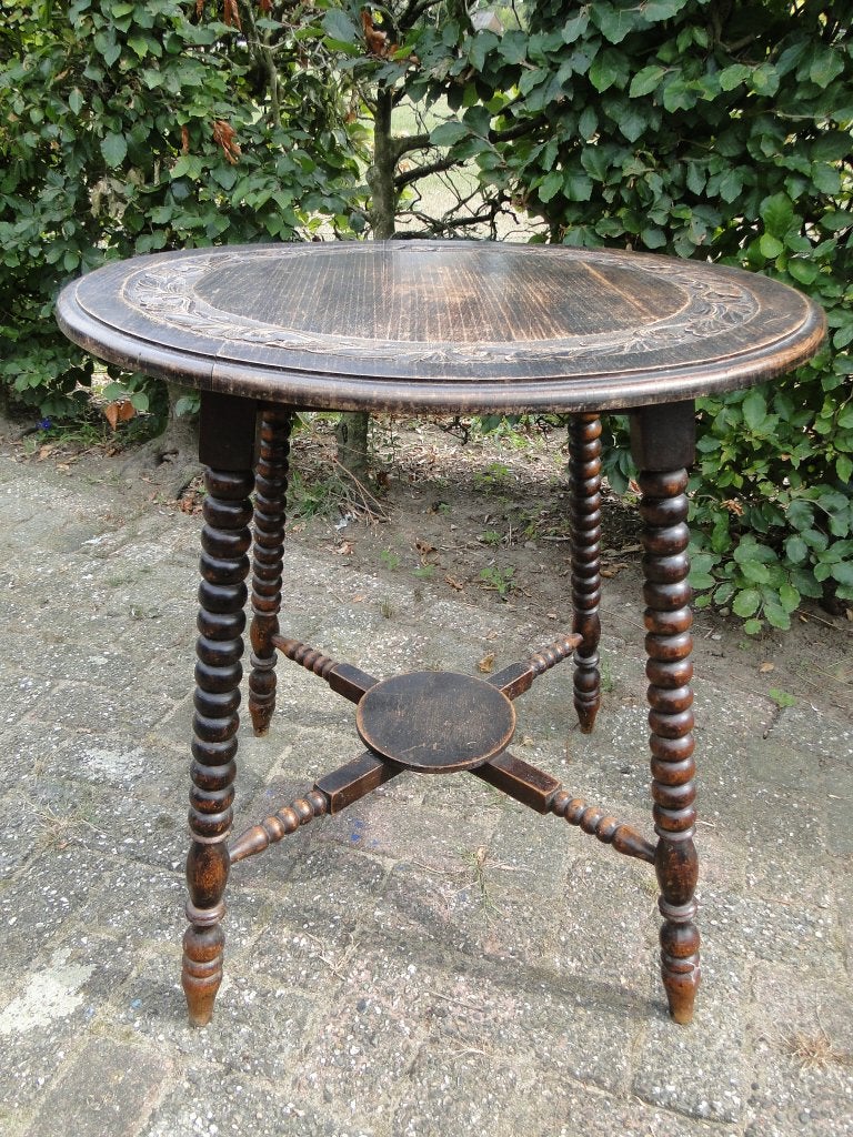 Antiek rond tafeltje, Antiek en Kunst, Ophalen