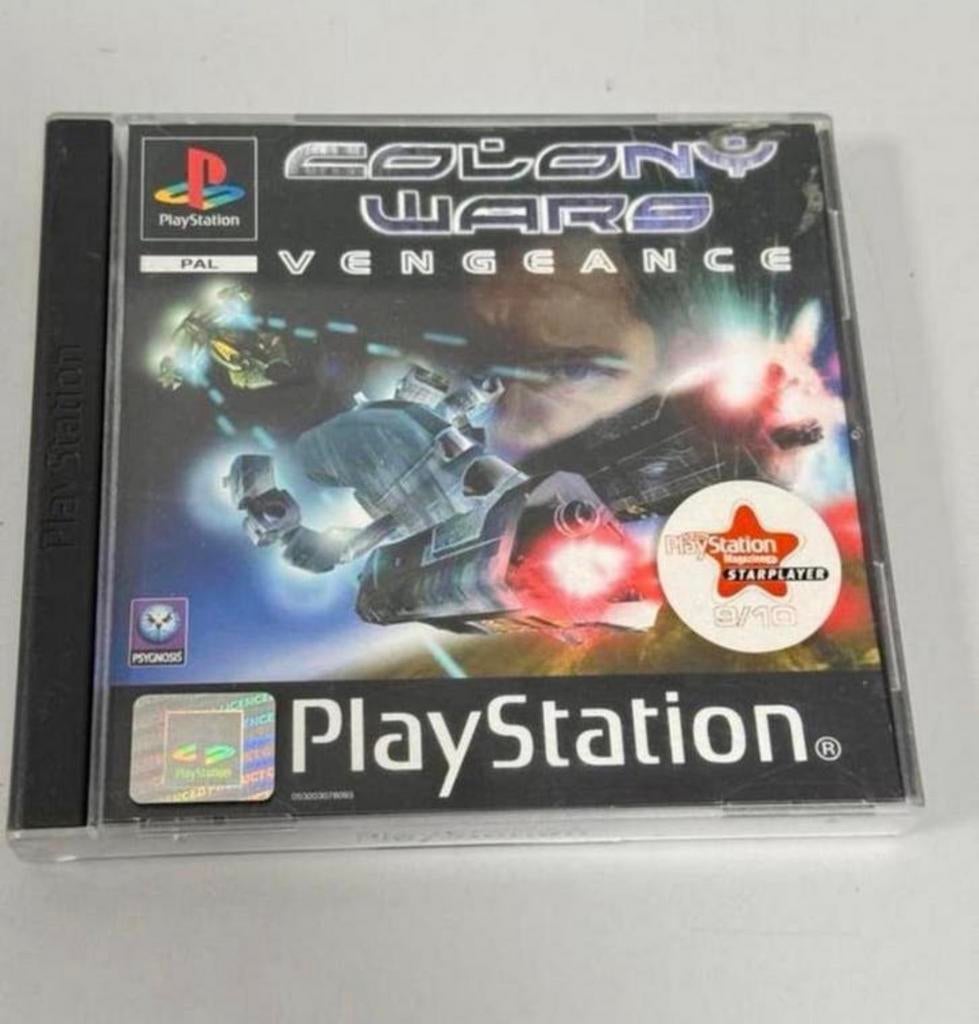 Sony Playstation 1 PS1 Colony Wars Vengeance + boekje PAL, Avontuur en Actie, 1 speler, Ophalen of Verzenden, Zo goed als nieuw