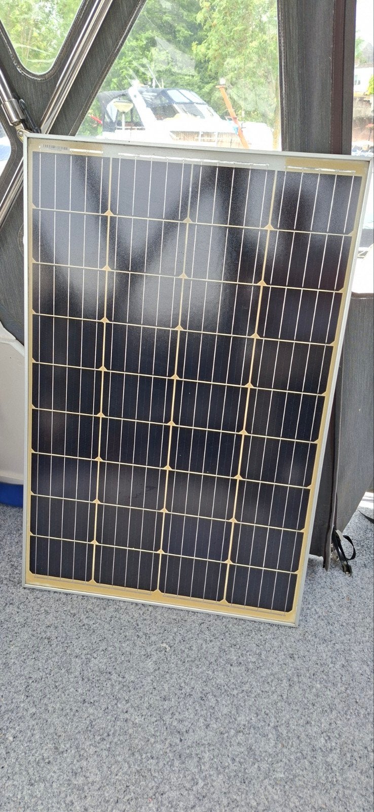 Zonnepaneel 100W - 67x102x3.3cm, Ophalen of Verzenden, Gebruikt, Overige typen