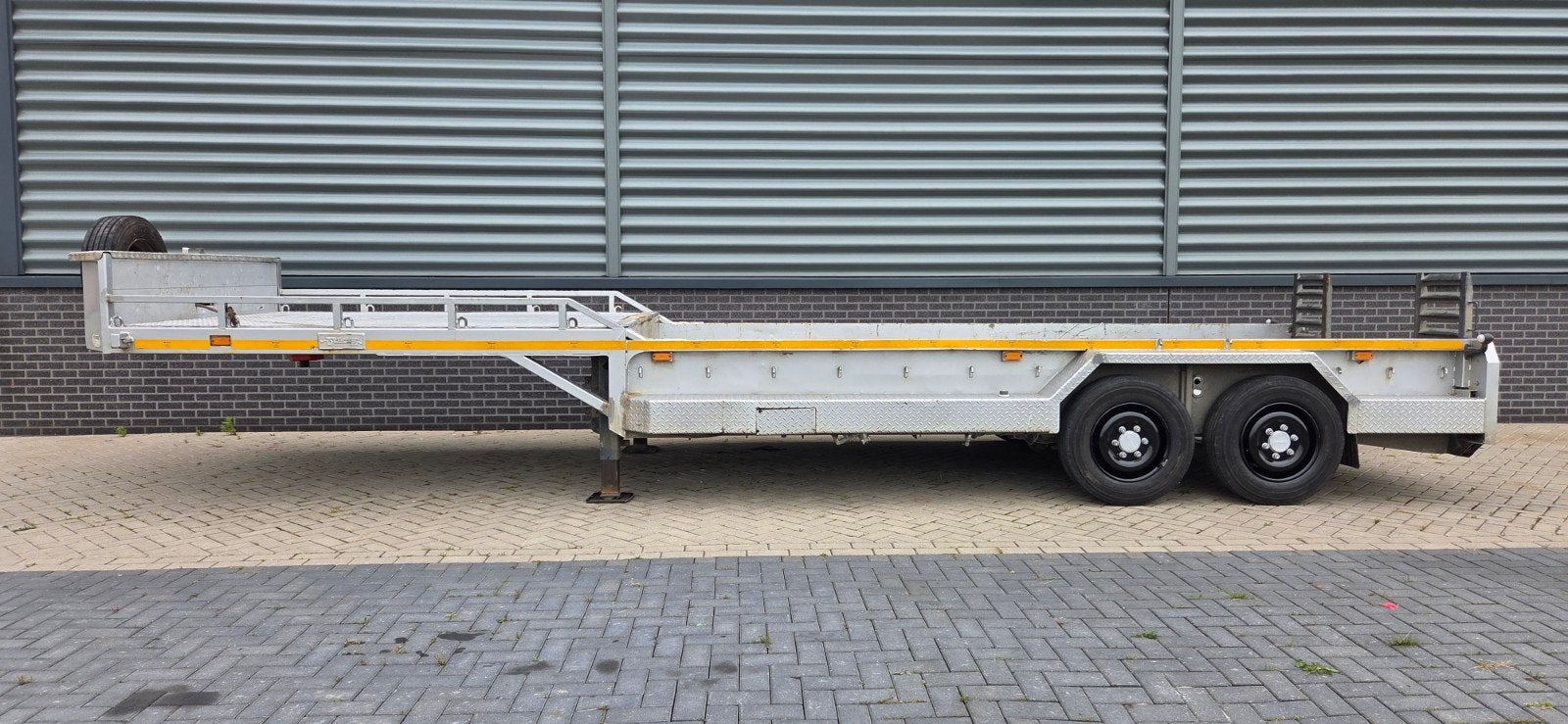 Zware 16 tons Veldhuizen p33-2 be trailer, Ophalen, Gebruikt