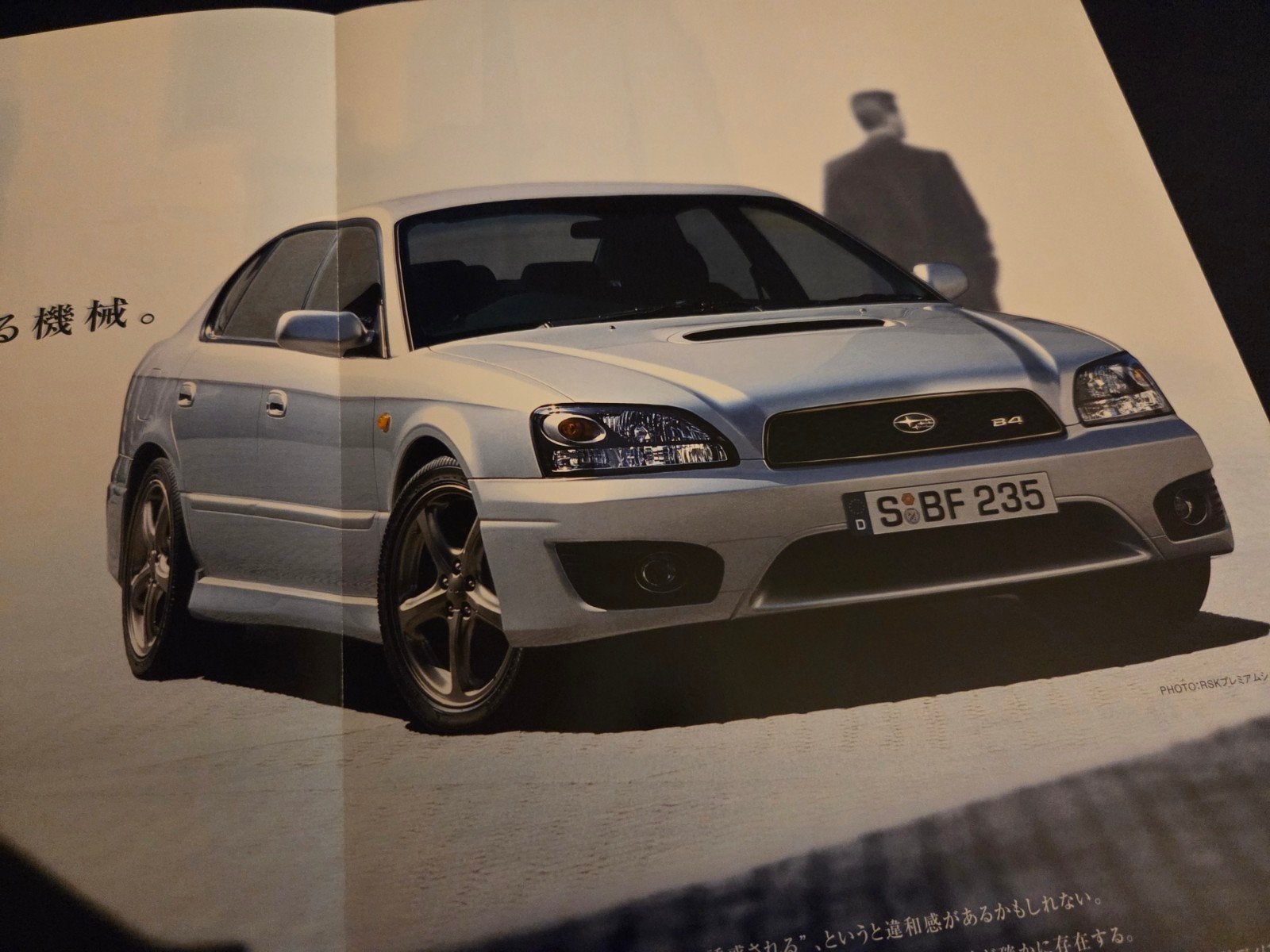 Brochure Subaru Legacy B4 2001 Japans, Ophalen of Verzenden, Zo goed als nieuw, Overige merken