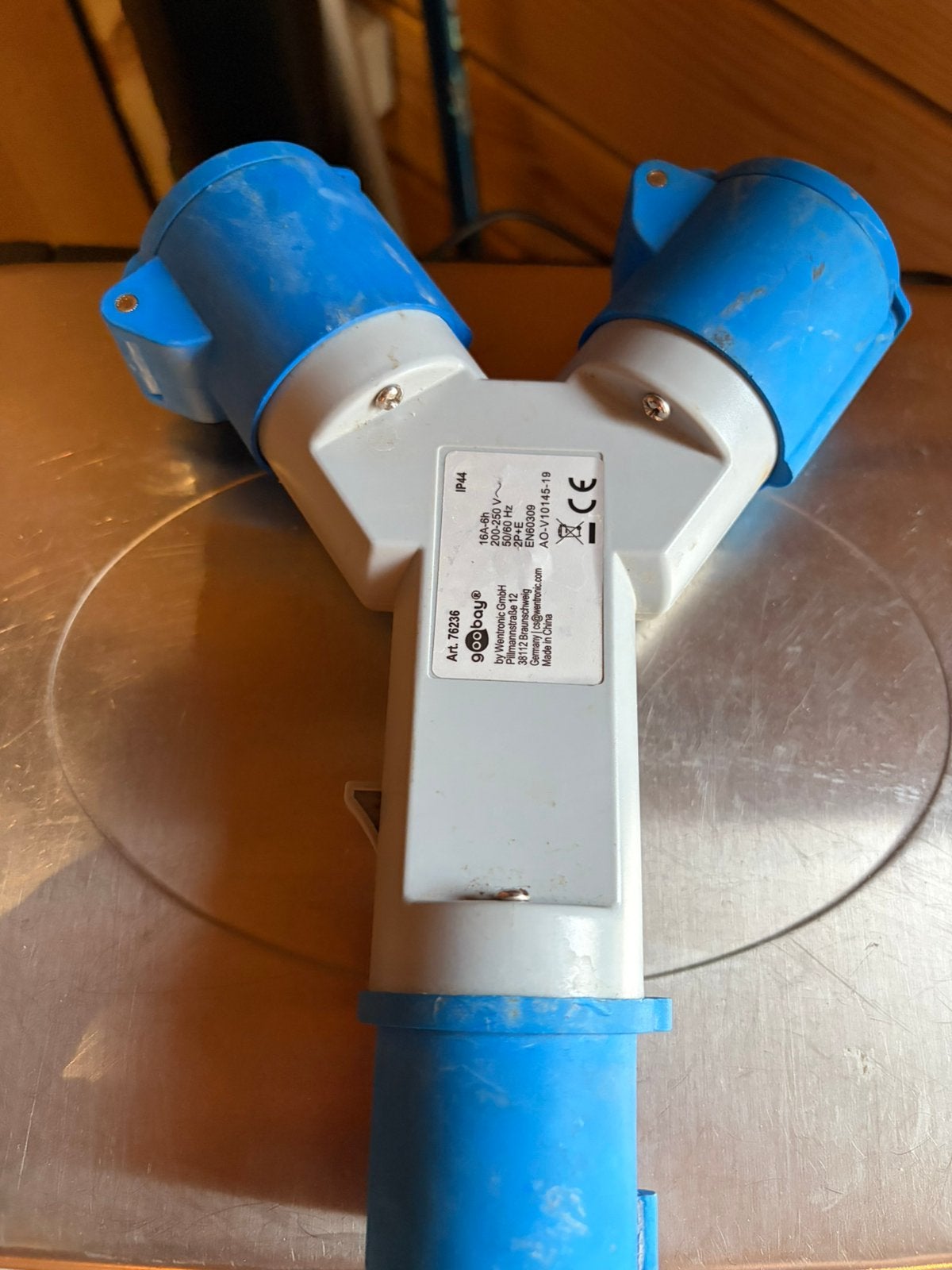 Goobay CEE-adapter, Ophalen, Zo goed als nieuw