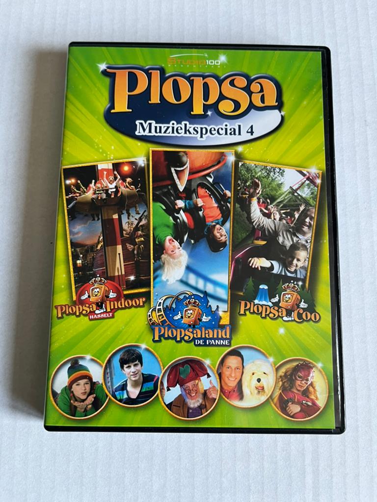 Plopsa Muziekspecial 4 - DVD - Studio 100, Cd's en Dvd's, Alle leeftijden, Ophalen of Verzenden, Gebruikt, Overige genres