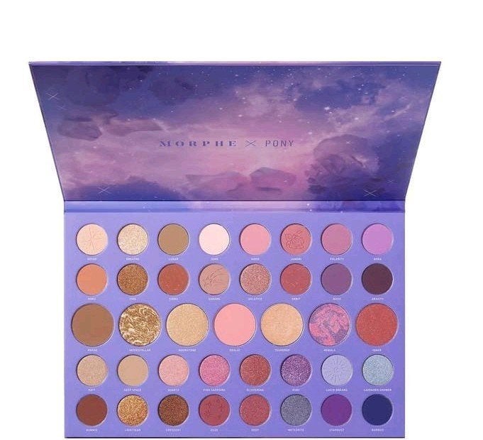 Morphe X Pony Constellation Sky Artistry Palette NIEUW, Ogen, Paars, Nieuw, Ophalen of Verzenden
